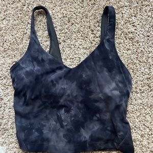 Lululemon Align Tank *Diamond Dye Diamond Dye Asphalt Grey True Navy